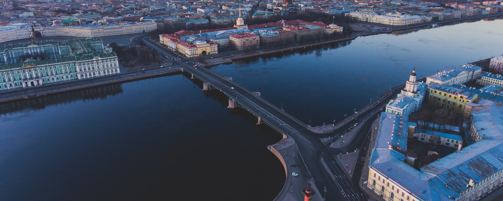 Cityscape of Saint-Petersburg City
