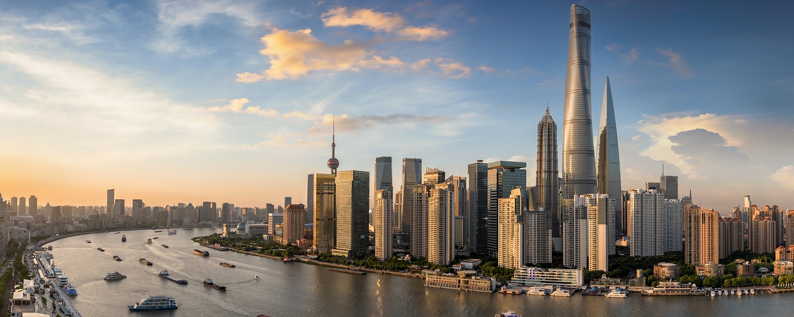 Cityscape of Shanghai City