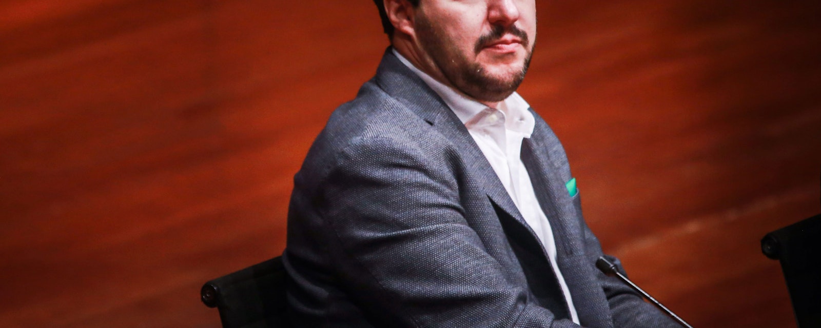 Portrait of Matteo Salvini