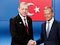 Turkey's President Tayyip Erdogan (L) shakes hands with European Council President Donald Tusk (R) ahead of a meeting at the EU Council in Brussels, Belgium, on May 25, 2017