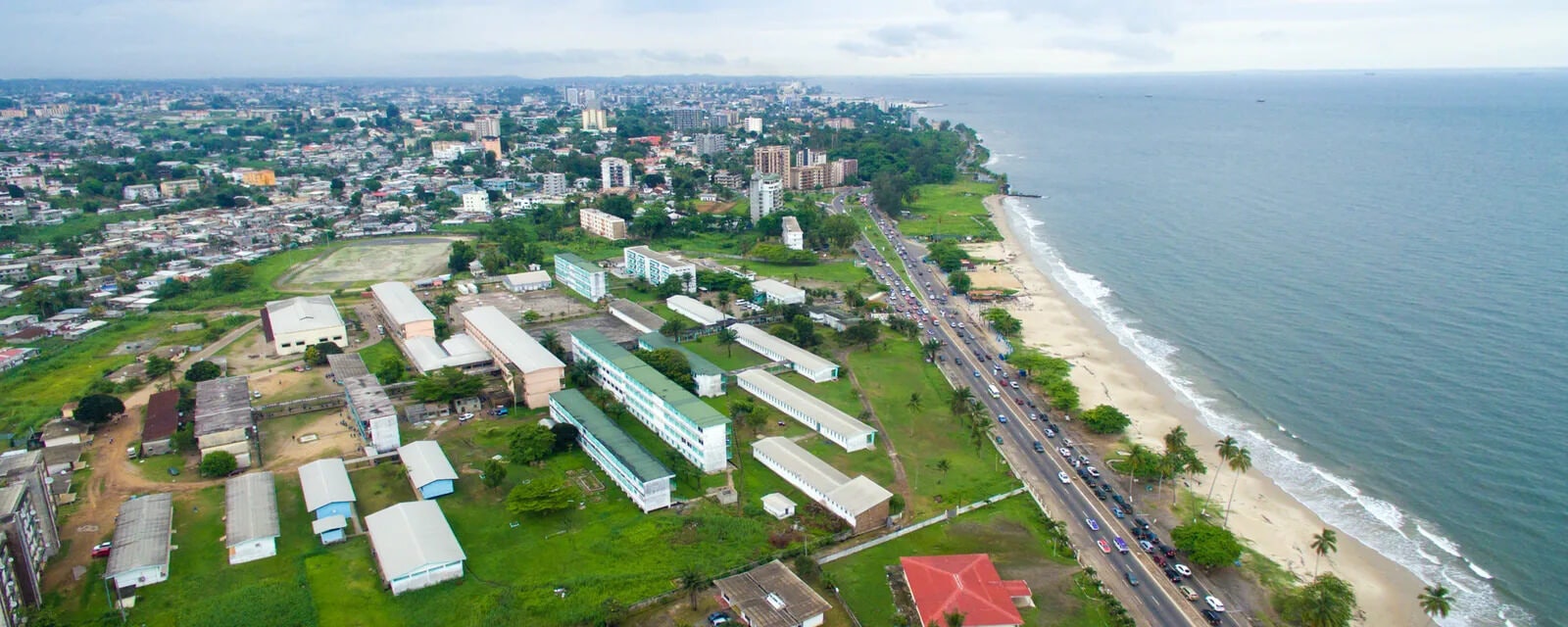 Cityscape of Libreville City