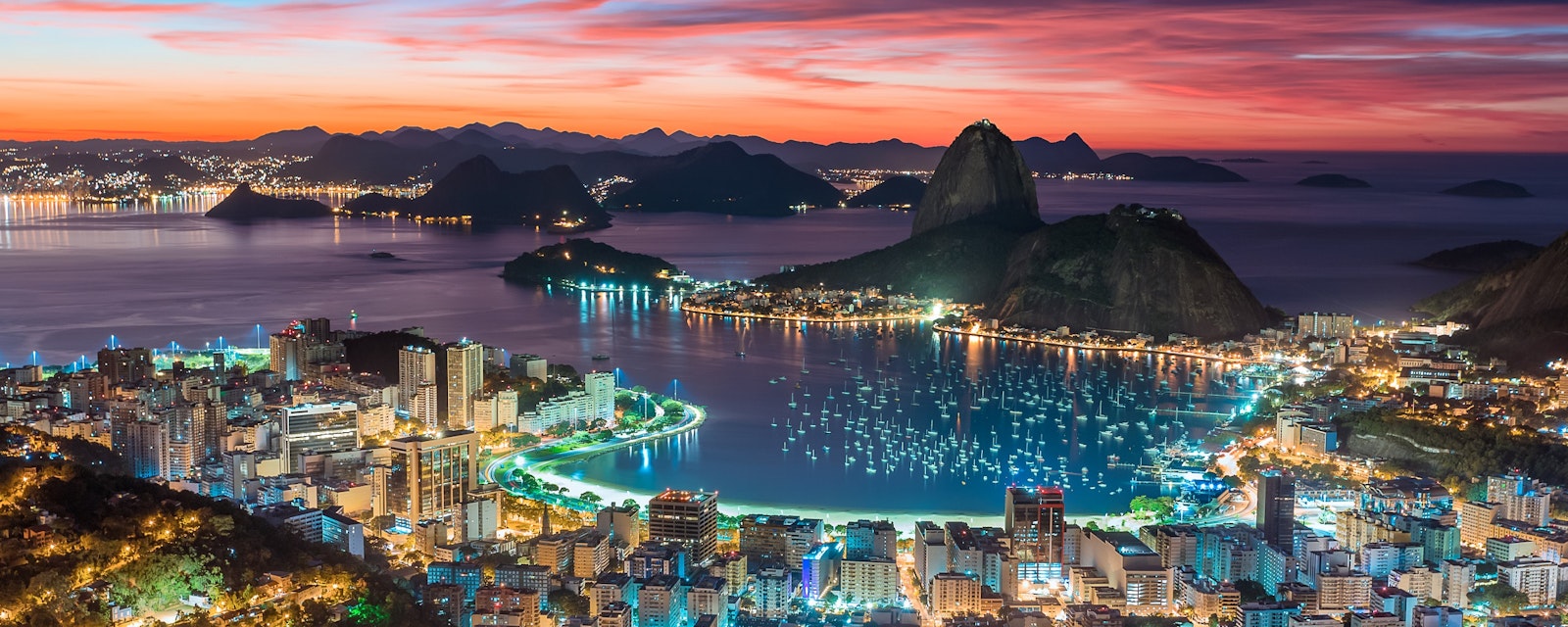 Sunset,In,Rio,De,Janeiro,-,Brazil