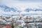 Reykjavik,The,Capital,City,Of,Iceland,In,Winter,Snow,View