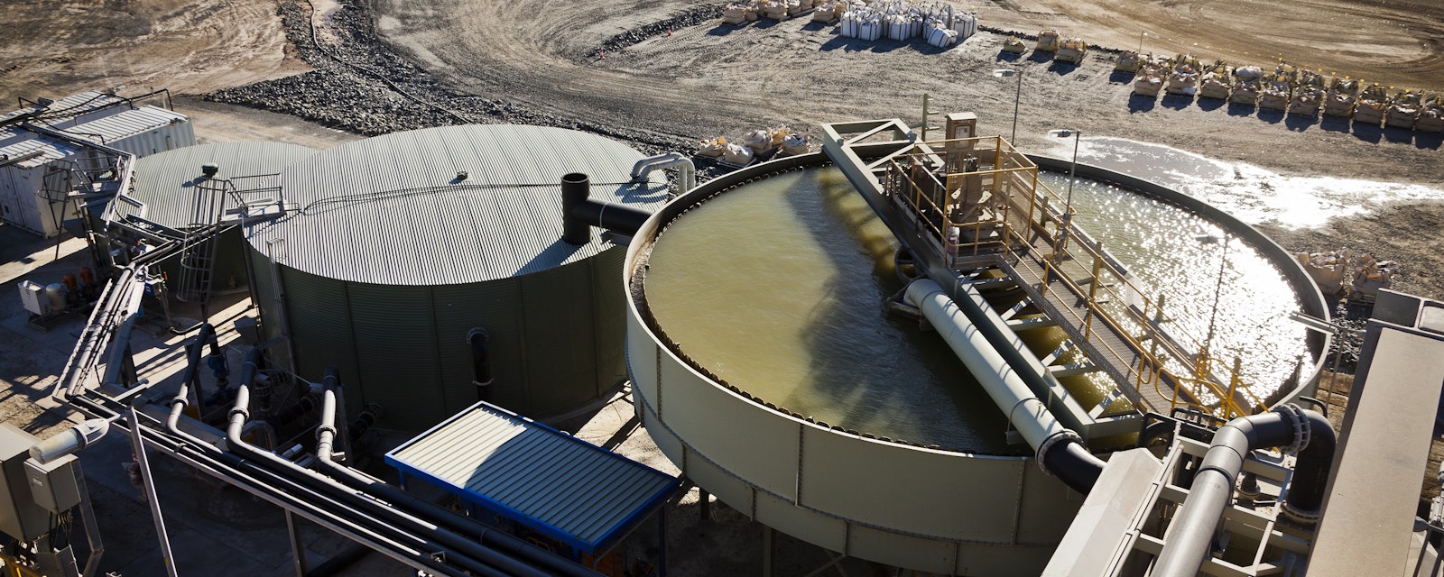 Processing,Plant,At,Lithium,Mine,In,Western,Australia.,Mechanical,Processing