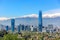 Plenty,Of,Business,Buildings,In,Santiago,Del,Chile,With,Trees