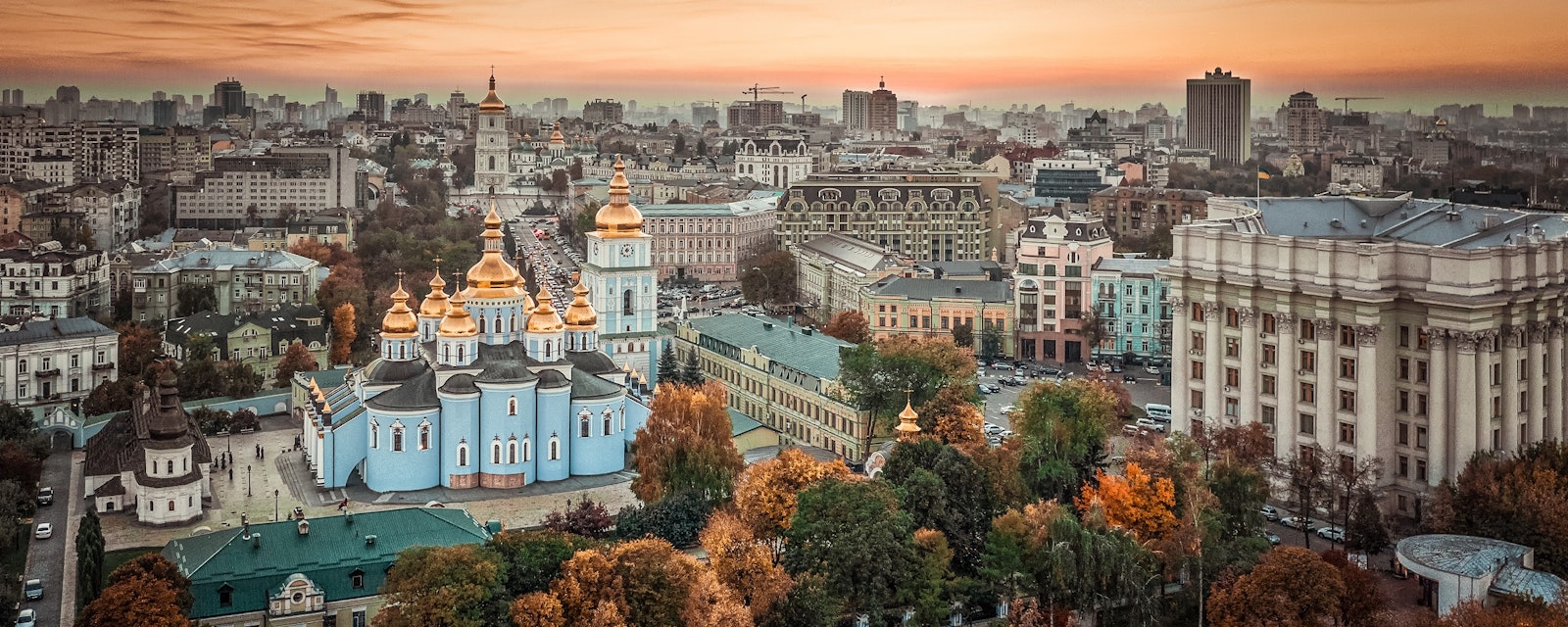 Autumn,View,Of,Kiev,From,The,Height,Of,Bird,Benefits.