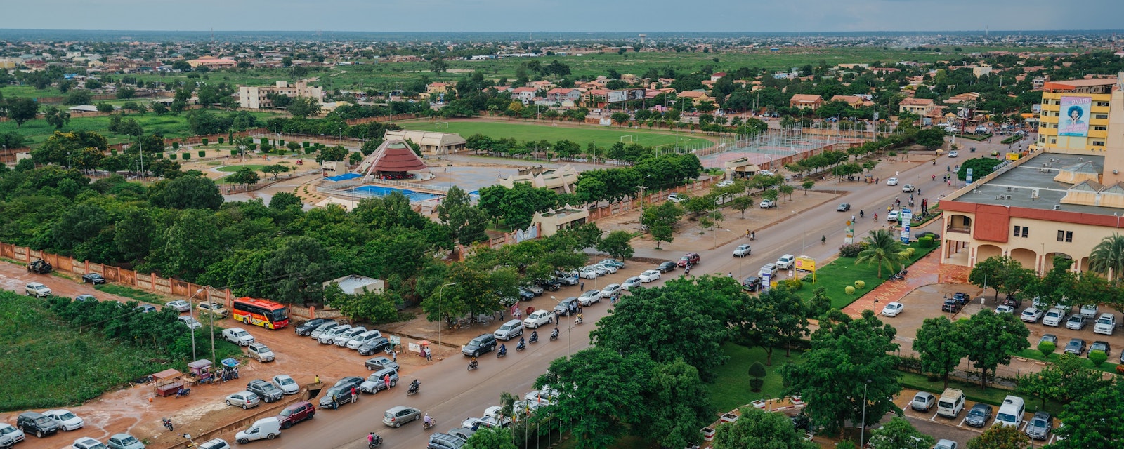Ouagadougou,,Burkina,Faso,-,August,12,,2018:,General,View,Of