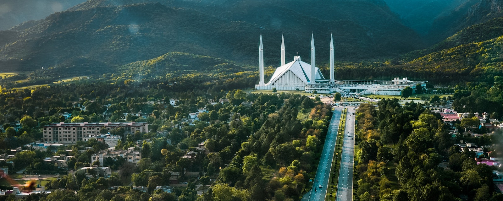 Islamabad,/,Pakistan,-,April,25,2019:,Aerial,Photo,Of