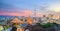 View,Of,Tokyo,Skyline,At,Sunset,In,Japan.