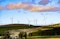 Wind,Turbines,In,The,Hillsand,Fields.,Uk,,Scotland,,Beautiful,Landscape