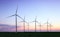 Wind,Turbines,In,Field.,Concept,Of,Eco,Friendly,Thechnology