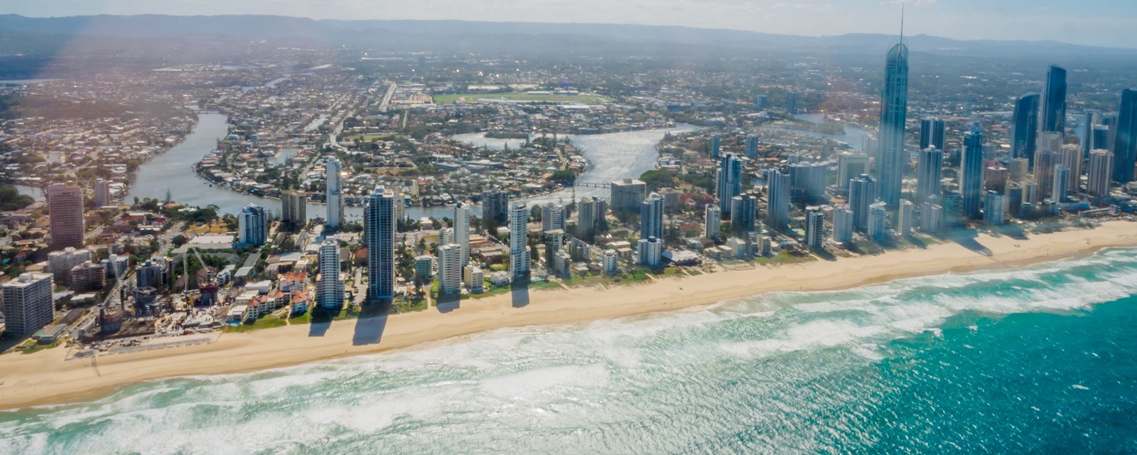 A,Helicopter,View,Of,Broad,Beach,,Gold,Coast,,Queensland,,Australia
