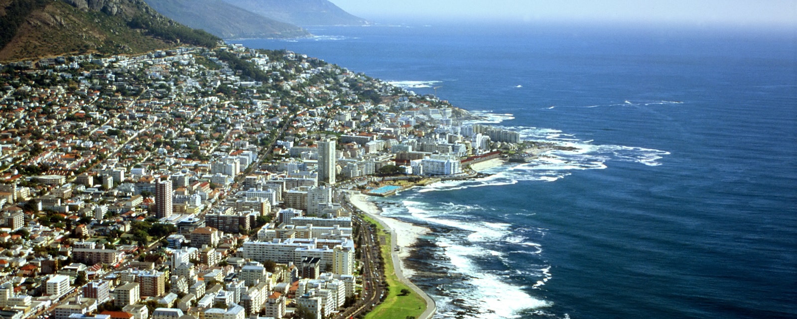 Cape,Town,-,South,Africa,-,Aerial,View