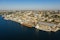Kherson,City,Cargo,Port,Near,The,Dnieper,River,Aerial,View