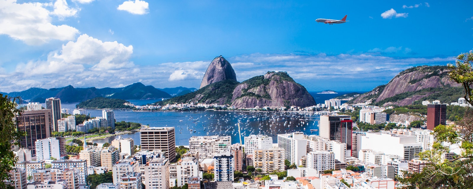 Panoramic,View,Of,Rio,De,Janeiro,And,Sugar,Loaf,,Brazil